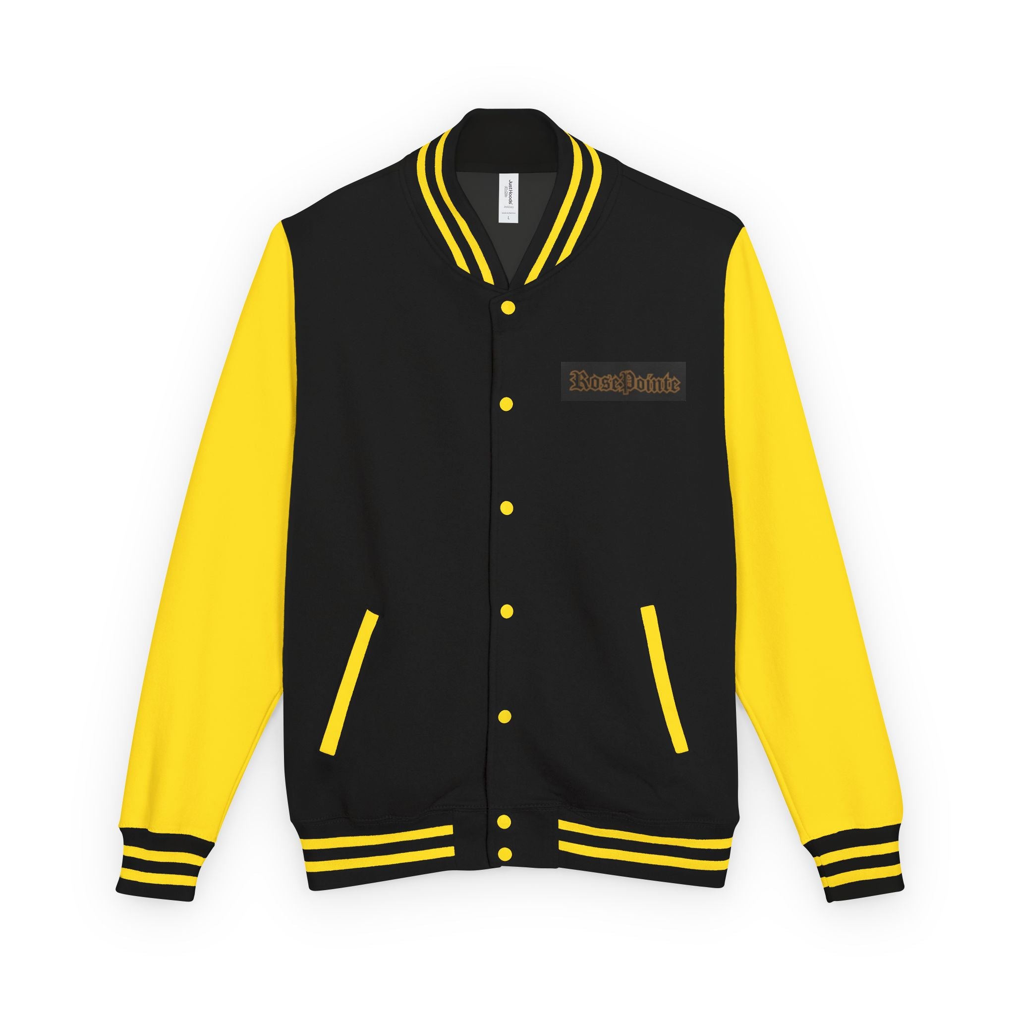 Unisex Heavyweight Letterman Jacket Glorious Rosepointe 7