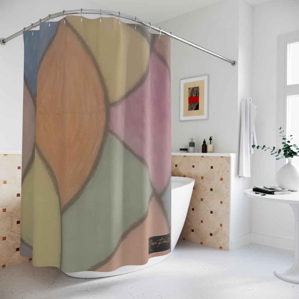 Shower Curtains écaille rosepointe
