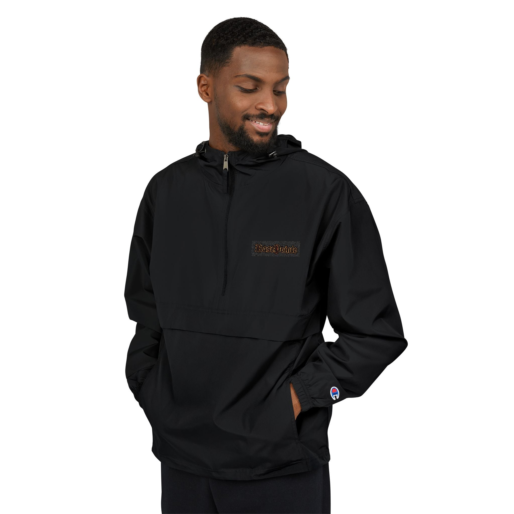Champion collaboration Unisex Packable Anorak Jacket rosepointe